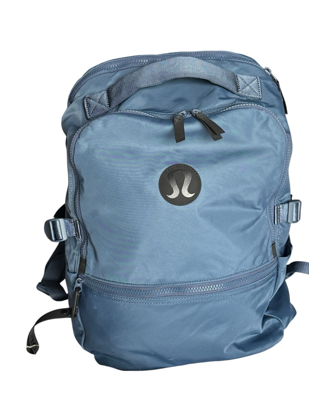 LuluLemon New Crew 22L Backpack School Hiking Camping Dark Blue Grey Biking EUC - Picture 13 of 13